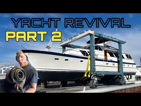 70ft Yacht REVIVAL Part 2 - Will it Float?