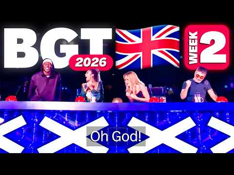 BGT 2026 Week 2 Auditions Made The Judges Get Up On Their Feet!