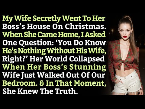 My Wife Secretly Went To Her Boss’s House On Christmas. When She Came Home, I Asked One Question…