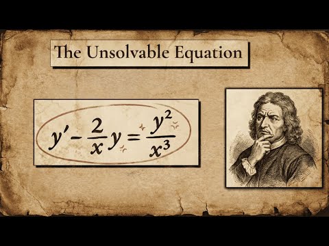 This Equation Stumped Mathematicians for YEARS - Here's How Bernoulli Solved It
