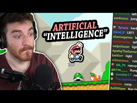 Twitch Chat thought they could beat an Ai in Mario Maker