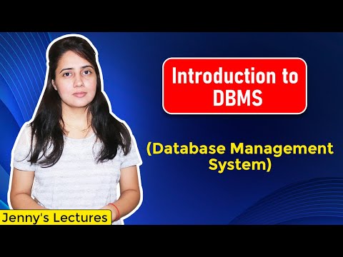 Lec 1:  Introduction to DBMS | Database Management System