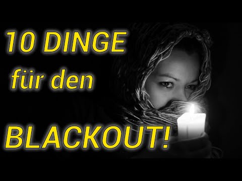⚠️ Der Blackout kommt! 10 Dinge, die du JETZT zu Hause haben musst!