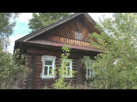 Недавно заброшенная деревня. Дом по цене дров - 150 тысяч рублей. Крепкие дома на продажу.