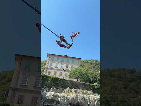 XXL SWING for flipping into the water! *30ft*