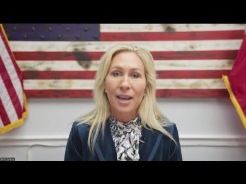 Marjorie Taylor Greene walks out of interview following questions about her own past remarks