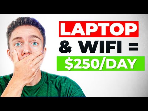 How To Make Money DROPSHIPPING With Just a Laptop + WiFi