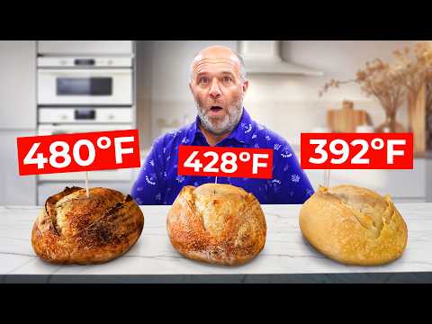 Bread at 480°F vs 437°F vs 390ºF - How Does Temperature Affect Baking?