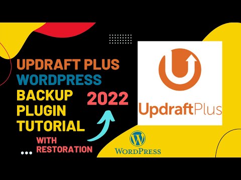 UpdraftPlus Wordpress Backup Plugin Tutorial (How to backup & restore your Wordpress Site)