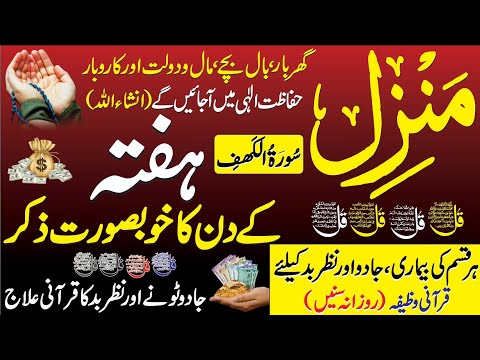 Manzil Dua Full With Urdu | Surah Manzil Dua | Rizq Mein Barkat Ka Wazifa | Ayat Ul Kursi | Ep 84