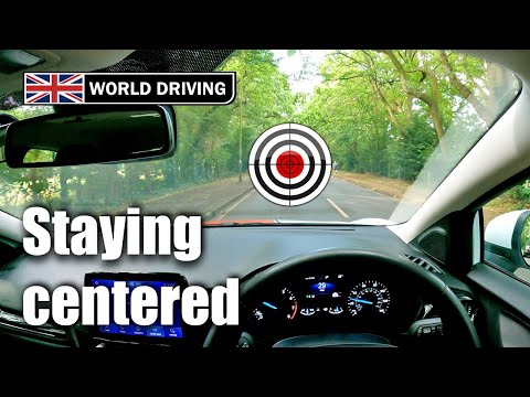 Staying Centered in Your Lane When Driving - Simple Tips