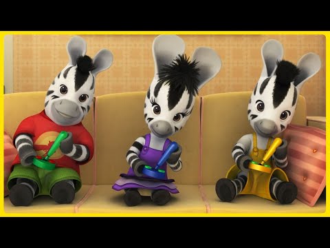 Зу, Зак и Эльзи играют вместе | Сборник 1 час | Зу на русском 🦓 | Мультфильмы