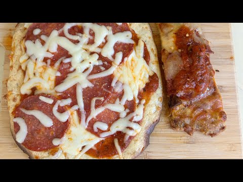 Comparing 2 Different Keto Pizza Doughs (ground chicken and fat head)