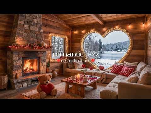 💖 Cozy Valentine Jazz (NO MID-ROLL ADS) – Cozy Love Ambience for Relaxation