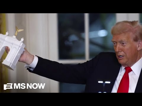 ‘Overcompensating for something’: Comedian mocks Trump’s latest vanity project