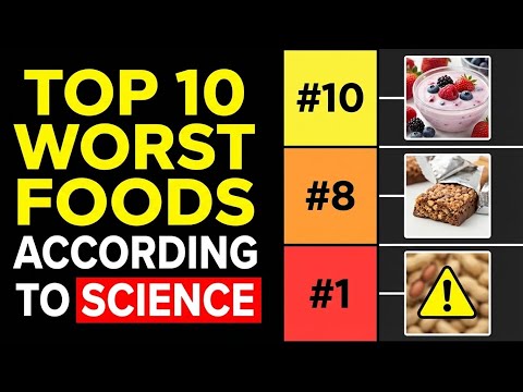 List of 10 Worst Foods According to Science