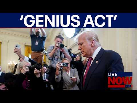 President Trump signs landmark cryptocurrency bill into law