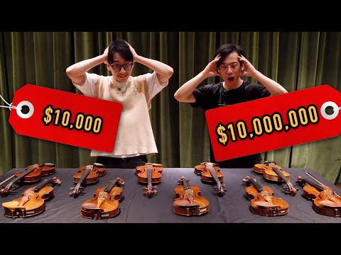 Professional Violinists Guess the Price of Violins