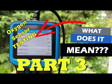 Reading OBD2 Live Data Part 3 (Testing 02 Oxygen sensors)