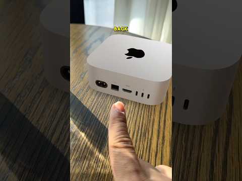 New M4 Mac mini is SO CUTE!! #macmini