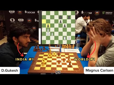 Magnus Carlsen Vs Gukesh | FIDE World Cup