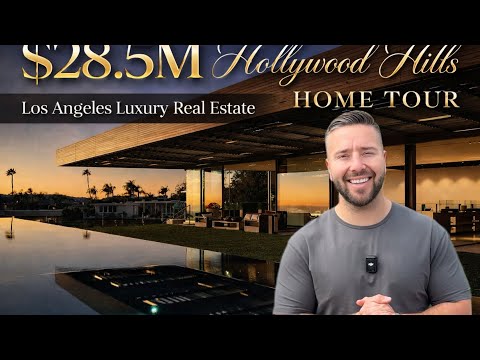 $28.5M Hollywood Hills Home Tour | Los Angeles Luxury Real Estate