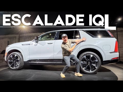 Cadillac Escalade IQL Full Tour! The Ultimate American Land Yacht Just Got Bigger
