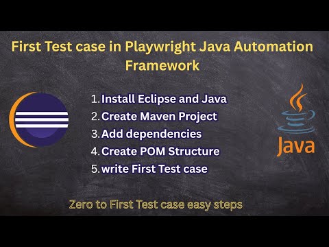 Playwright Java Tutorial: Write Your First Test Case Step-By-Step (Complete Prerequisites + Setup)