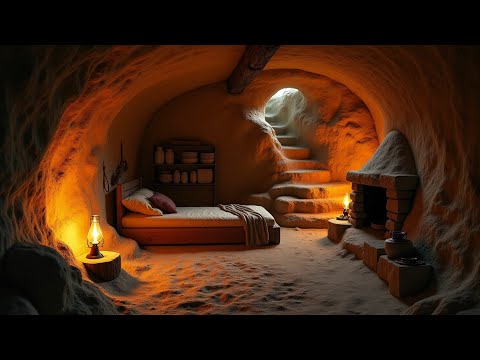 I Built a SECRET Survival Bunker! (Underground DIY Shelter)