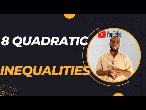 Exploring 8 Quadratic Inequalities: A Step-by-Step Analysis