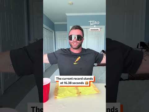 How quickly can you eat a cheeseburger 🍔🫨