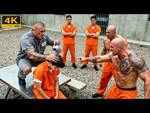 【2025必看動作電影】新人入獄慘遭典獄長羞辱，殊不知他是最強特工！收服三千人戰俘殺穿監獄！ #movie #mma #ipman #kungfu