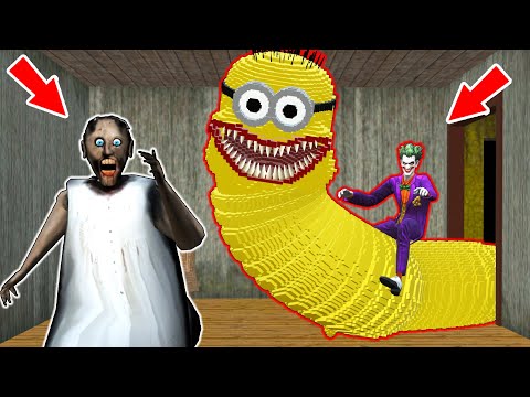 Granny vs Big Minion.Exe vs Joker - funny horror animation (p.364)