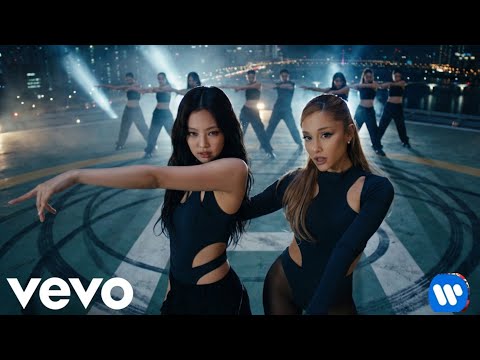 Jennie, Ariana Grande - Midnight Drift (ft. Doja Cat, K-Pop) | (Official Lyrics Video)