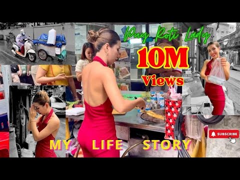 1 day of my work on a rainy day - Thai Street Food