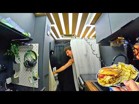 Solo Vanlife Camping, Northern Idaho | Made Bison Smash Burgers