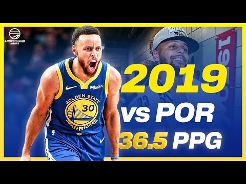 Stephen Curry Full Series Highlights vs Blazers ● 2019 WCF ● 36.5 PPG! ● 1080P 60 FPS