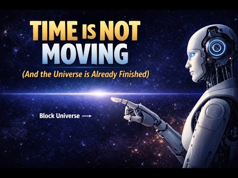 Time Does Not Flow — We Live Inside a Finished Universe