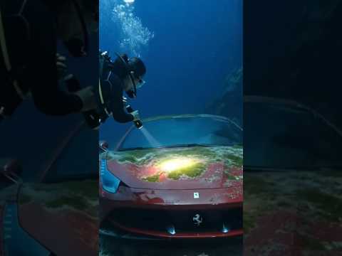 ASMR Car Restoration 🔧 Ferrari Found in Underwater Cave | Deep Sea to Dream Car #asmr #restoration