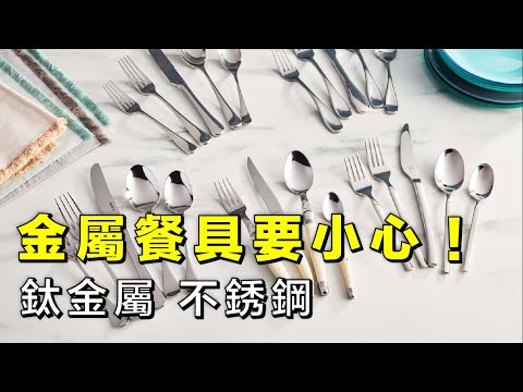 必睇！金屬餐具要小心！鈦金屬 不銹鋼 唔識揀隨時食毒藥 20240423