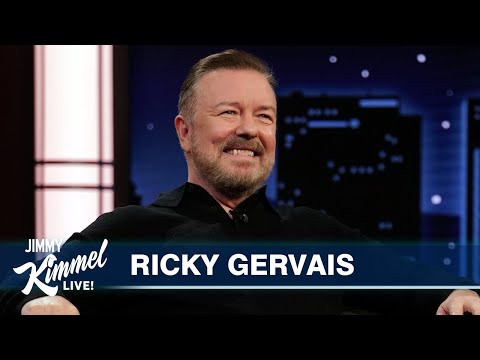Ricky Gervais on Avoiding the Doctor, Getting Older, Star on Walk of Fame & Guinness World Record