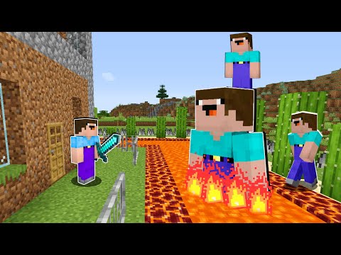 ЗАЩИЩЕННЫЙ ДОМ НУБА ПРОТИВ ЗЛЫХ НУБОВ В МАЙНКРАФТ ! НУБИК ПРОТИВ ТРОЛЛИНГ ЛОВУШКА MINECRAFT