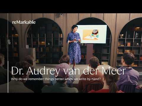 How handwriting benefits your brain | Neuropsychologist Dr. Audrey van der Meer