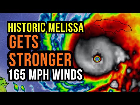Hurricane Melissa gets Even Stronger...