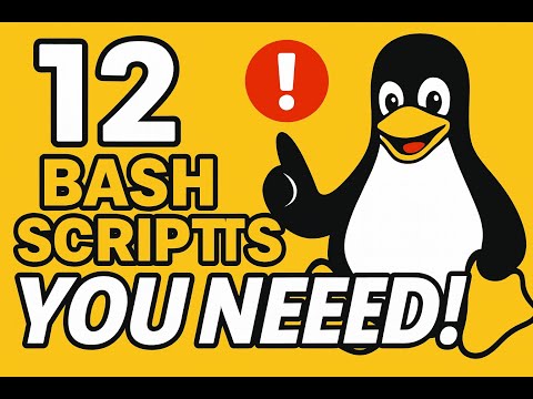 File & Directory Management in Bash - 12 Bash Scripts