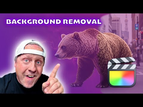 Make Backgrounds DISAPPEAR in Final Cut Pro Without Plugins!