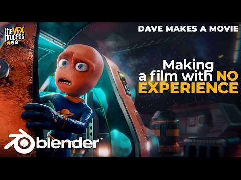 How to Make a Film in BLENDER Without Experience | Dave Makes a Movie