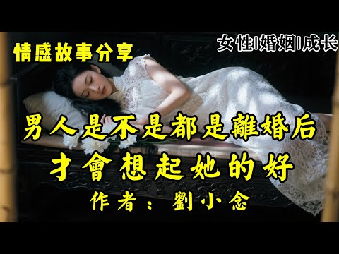 情感故事《男人是不是都是离婚后,才会想起她的好。》作者:刘小念!