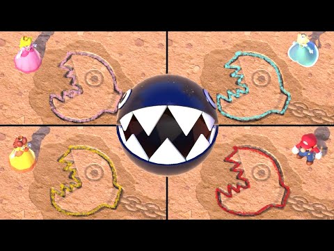 Can Peach, Daisy & Rosalina beat Mario in Mario Party Superstars Minigames?