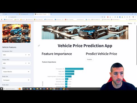 Deploying a Machine Learning Model in a Streamlit APP and Making Live Predictions